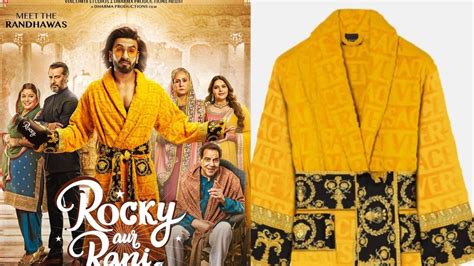 Ranveer Singh Dons A Rs 58k Versace Bathrobe On The 